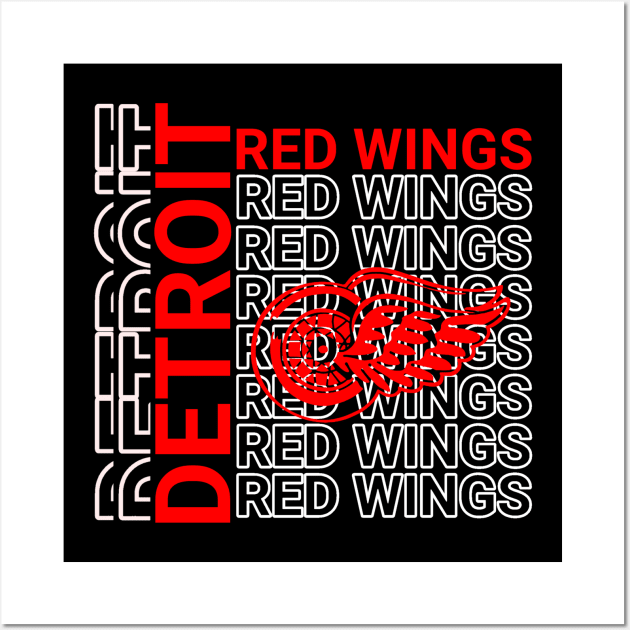 Detroit red wings Wall Art by Cahya. Id